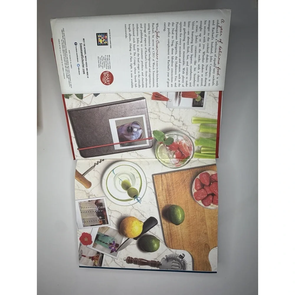 Rachael Ray My Year in Meals Hardcover Atria Books Cooking Signed 2012